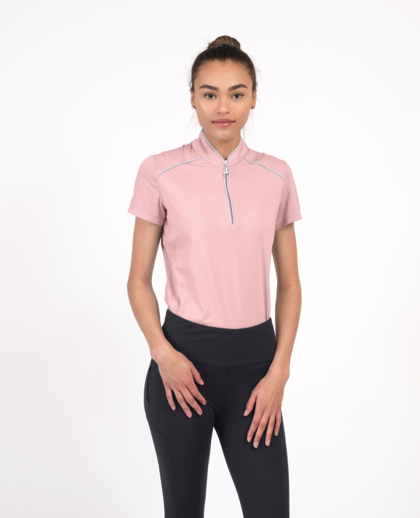 Chestnut Bay Child Medium Performance Rider SkyCool Youth Shirt Ash Ne – Maryland Saddlery