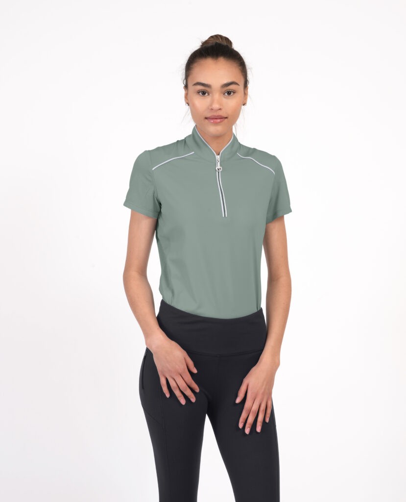 Chemise chaude à carreaux verts pour fille - Fashion