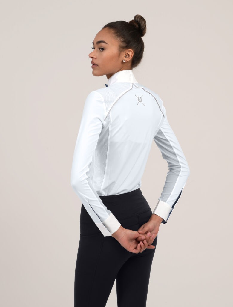 Chemise À Manches Longues En Coton Jacquard Blanche Taille M Brioni